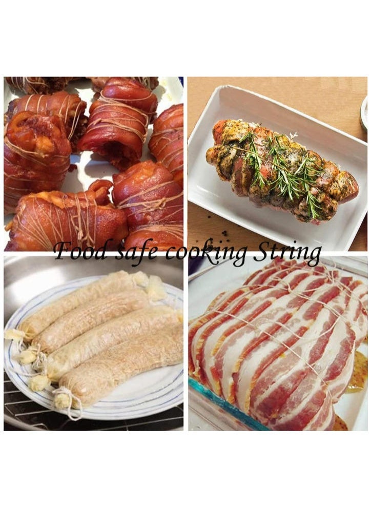 دايتويز حبل قطني 1 مم، 820 قدم، حبل مكرمية لخيوط المطبخ، خيط جزارين للشواء، ربط اللحوم، ربط الديك الرومي، تغليف الهدايا، الحرف اليدوية، صناعة المجوهرات - Image 3